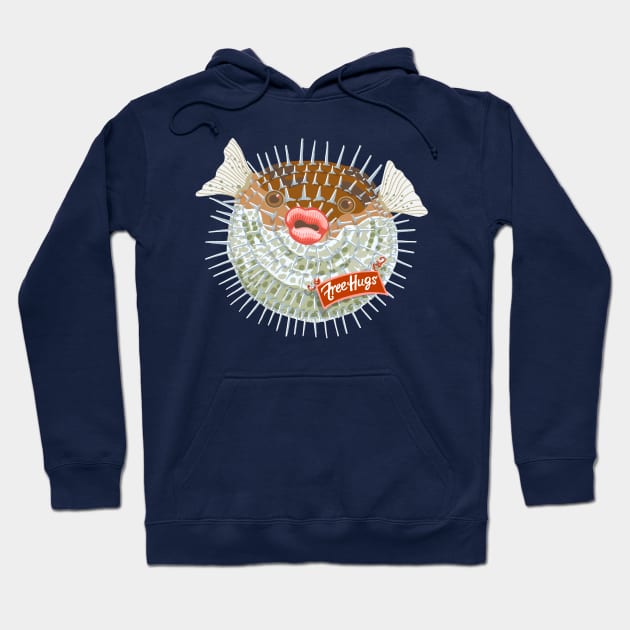 Tough Love from a Blowfish Hoodie by BullShirtCo